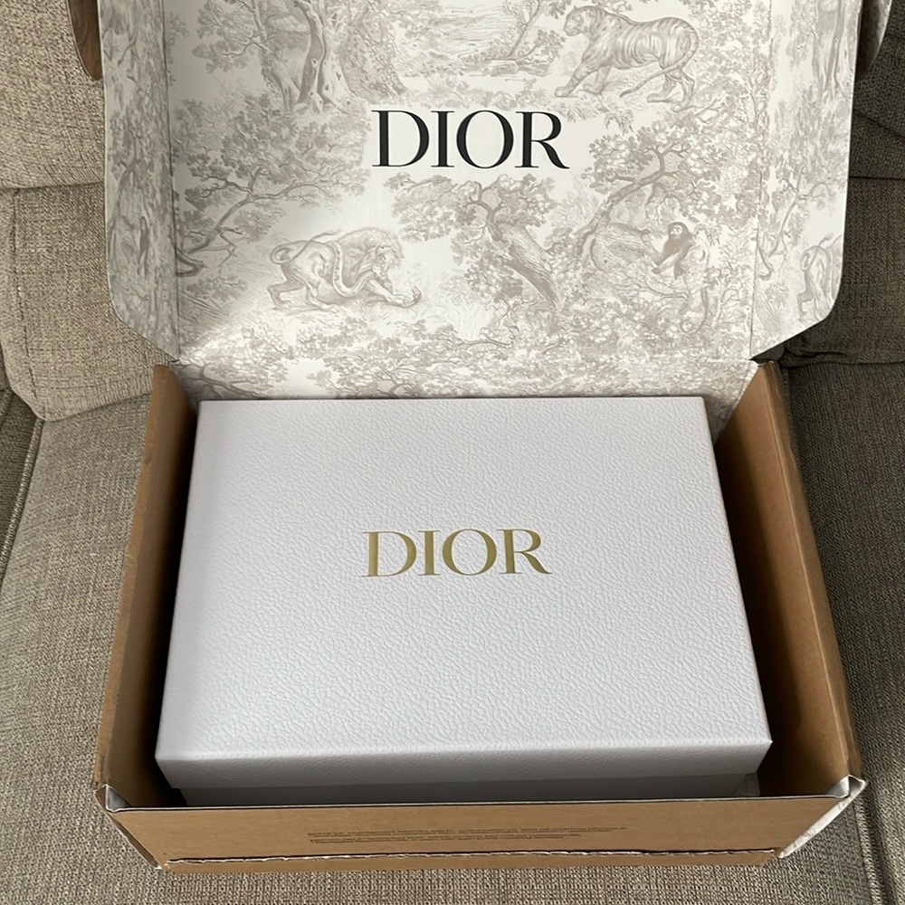 Dior White and Gold Luxury Box
